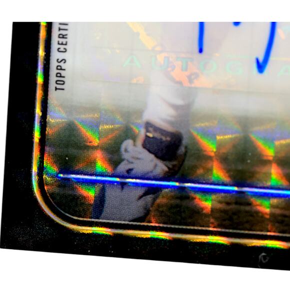 2024 Topps Chrome Black Geometric Autographs #BA-THO Torry Holt /2 St Louis Rams - Picture 10 of 13